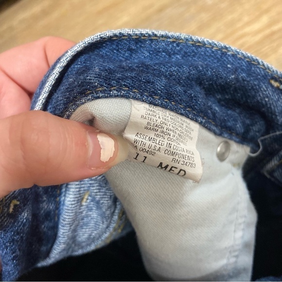 Lee Rider Jeans Vintage Size 11 Medium - Picture 4 of 8